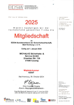 BDSW Mitgliedschaft 