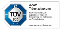 TÜV SÜD - AZAV Trägerzulassung